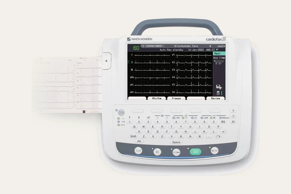 心電図検査機器